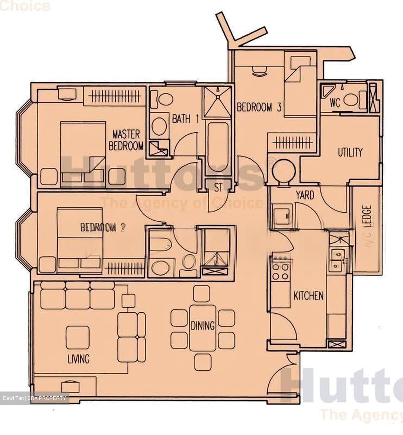 Evergreen Park (D19), Apartment #611076601